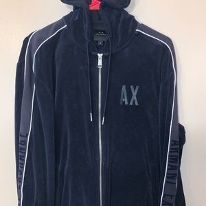 Armani (sweatshirt/matching sweatpants)